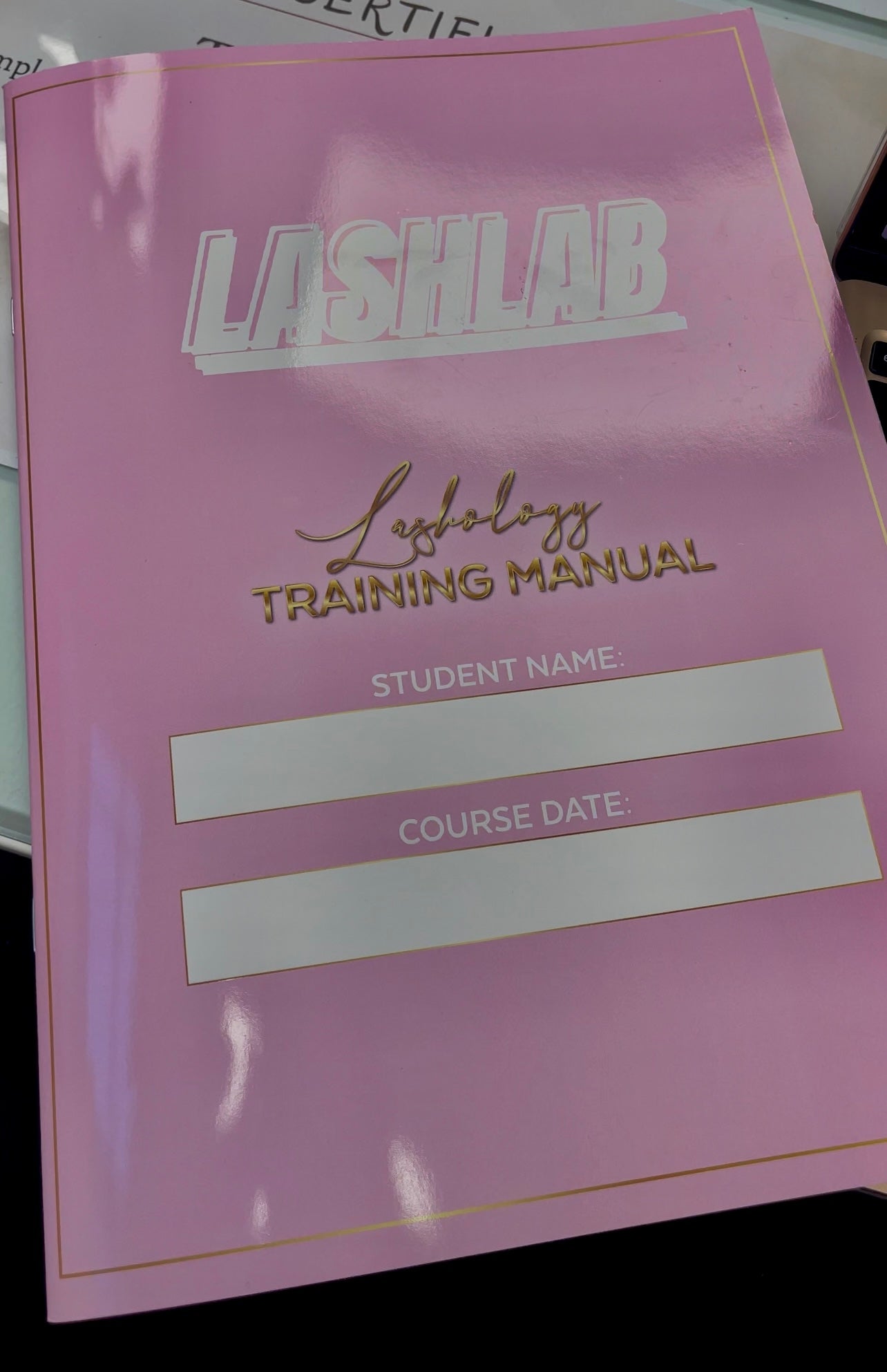 LASHOLOGY TRAINING MANUAL